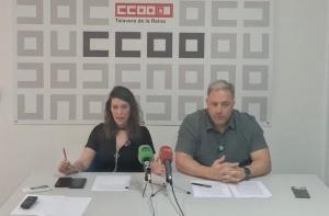 Alejandra Rodríguez y Federico Pérez en rueda de prensa.
