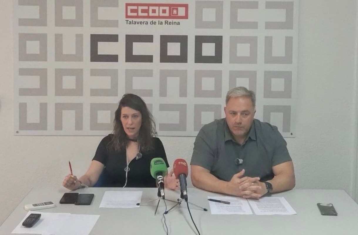 Alejandra Rodríguez y Federico Pérez en rueda de prensa.