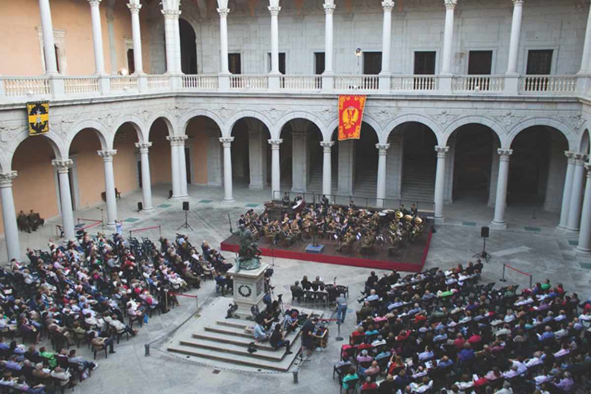 Concierto de música militar en el Museo del Ejército