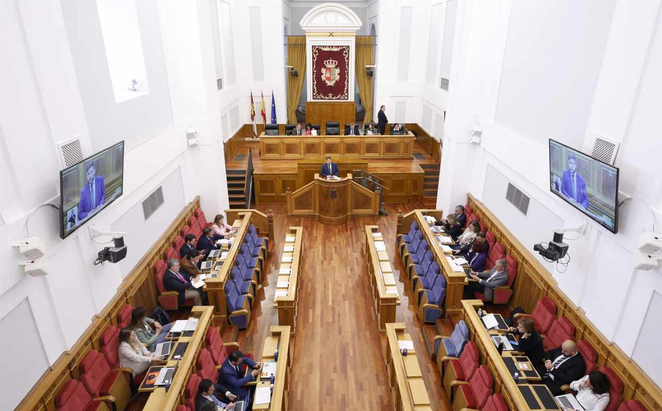 Pleno de las Cortes.