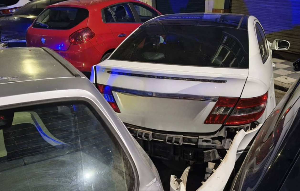Vehículos accidentados de Cuenca.
