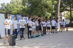 Actividades en el parque del Circo Romano por el Día Internacional de las Personas Refugiadas. Foto: Sara M. Trevejo.