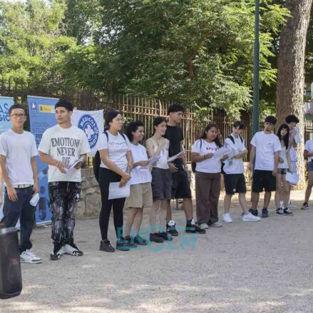 Actividades en el parque del Circo Romano por el Día Internacional de las Personas Refugiadas. Foto: Sara M. Trevejo.