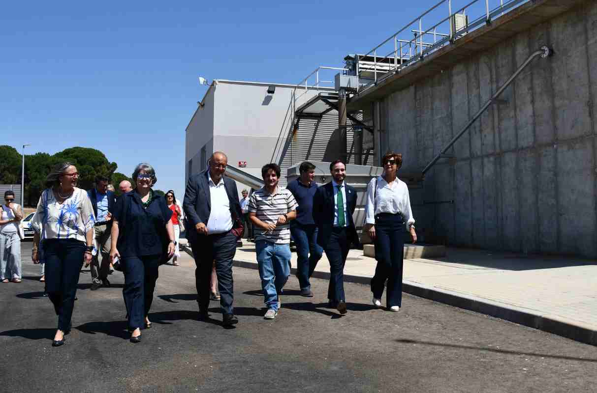 Inauguración de las instalaciones de la Estación Depuradora de Aguas Residuales (EDAR) conjunta de San Clemente-El Provencio.
