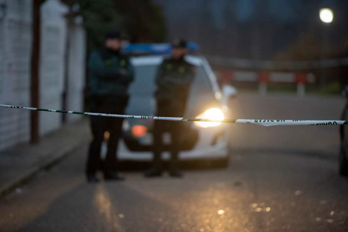 Terribe crimen machista ocurrido en Escalona en 2022. Foto: EFE/Ismael Herrero.