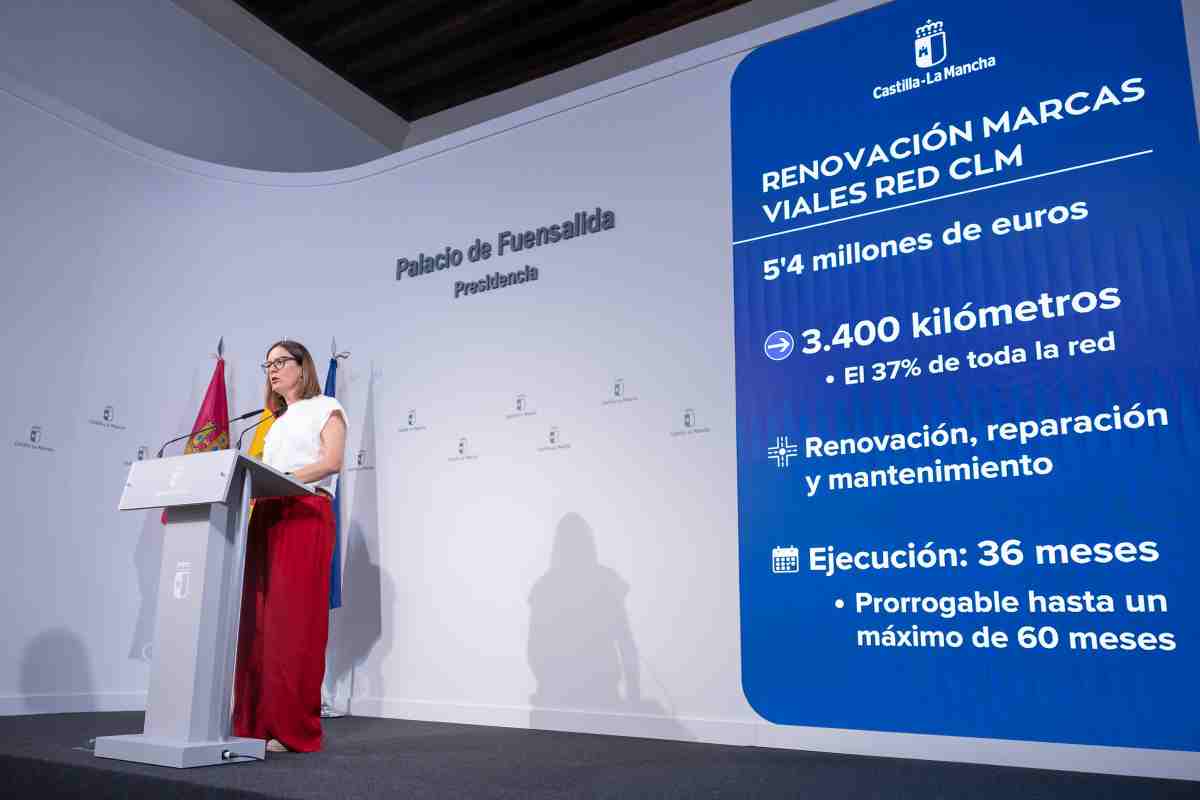 La consejera portavoz del Gobierno de Castilla-La Mancha, Esther Padilla.
