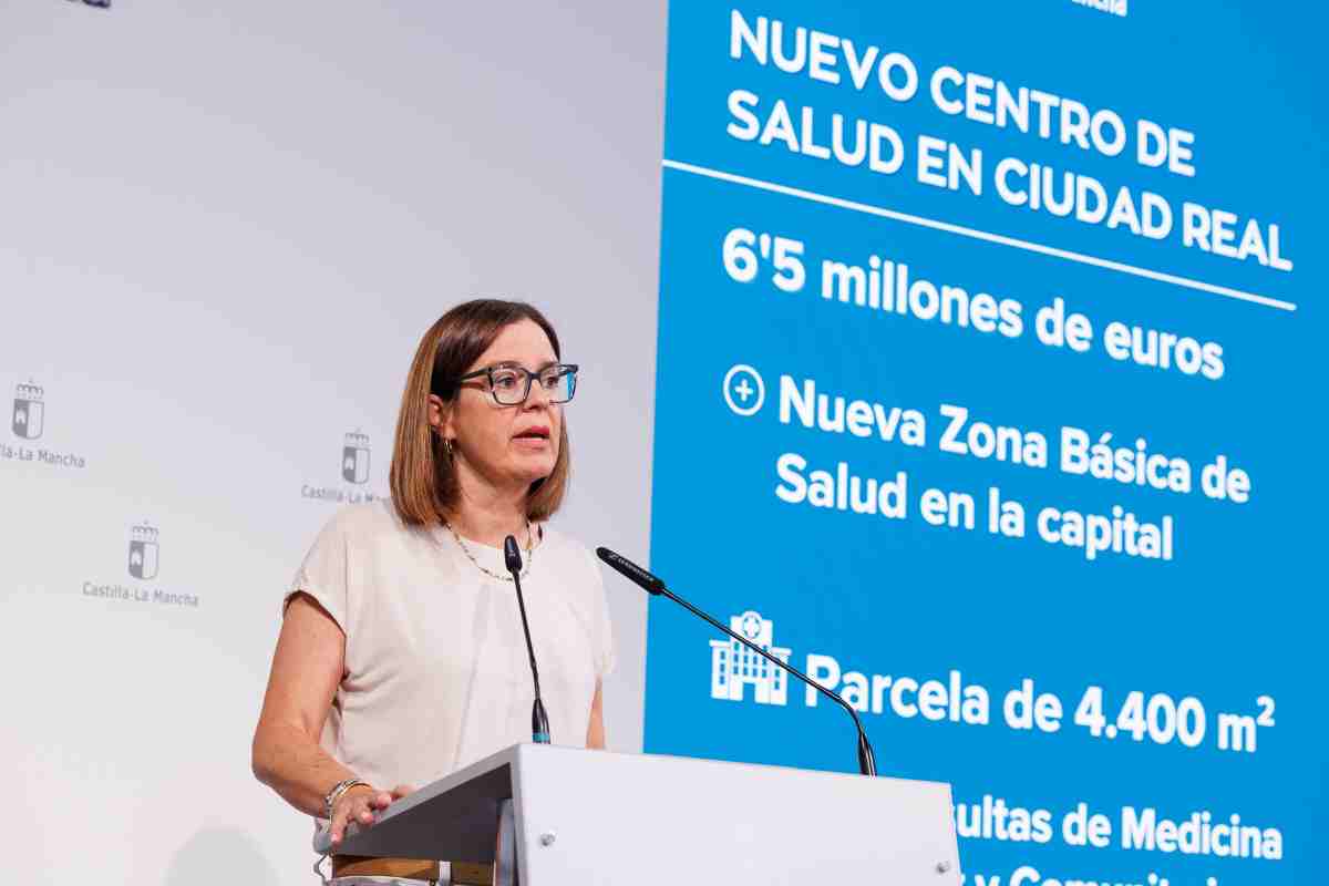 La consejera portavoz del Gobierno de Castilla-La Mancha, Esther Padilla.