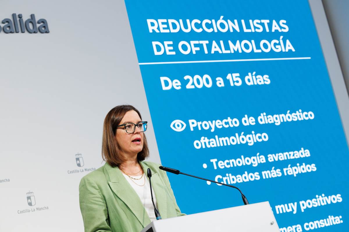 La consejera portavoz del Gobierno de Castilla-La Mancha, Esther Padilla.