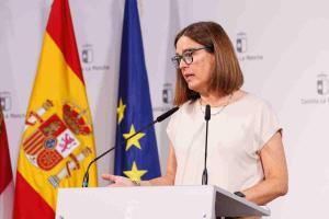La consejera portavoz del Gobierno de Castilla-La Mancha, Esther Padilla.
