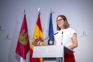 La consejera portavoz del Gobierno de Castilla-La Mancha, Esther Padilla.