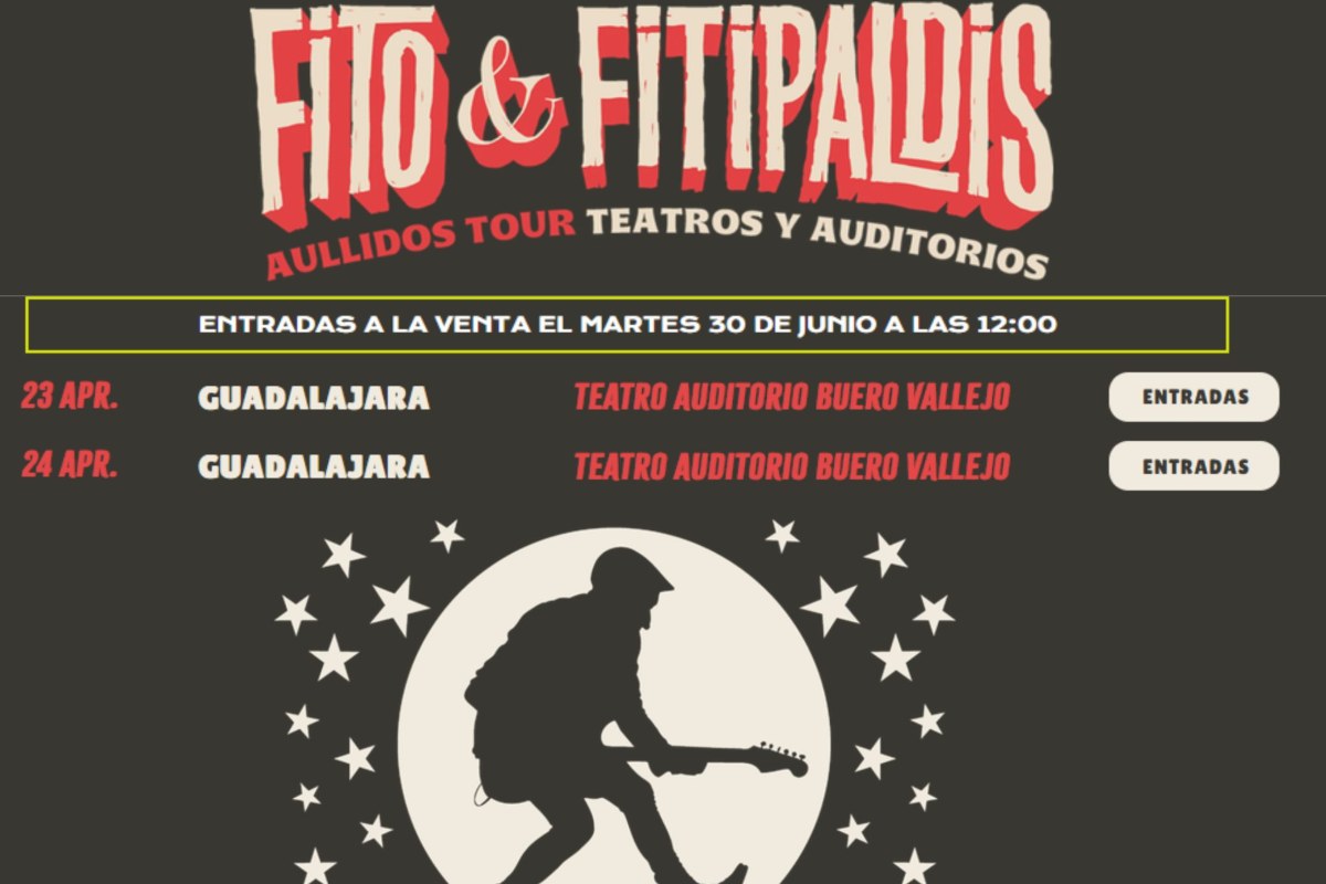 Gira Guadalajara Fito Fitipaldis 2027