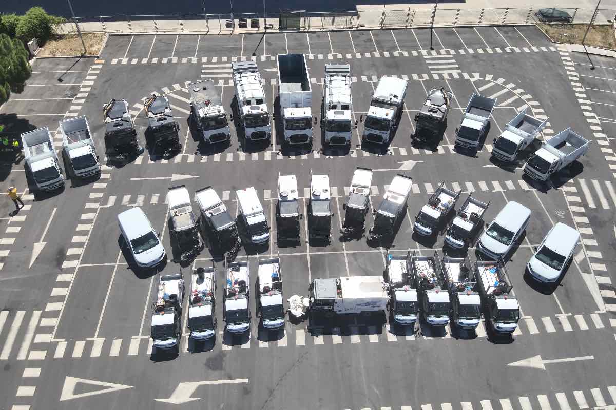 La nueva flota de limpieza viaria de Talavera de la Reina (Toledo)