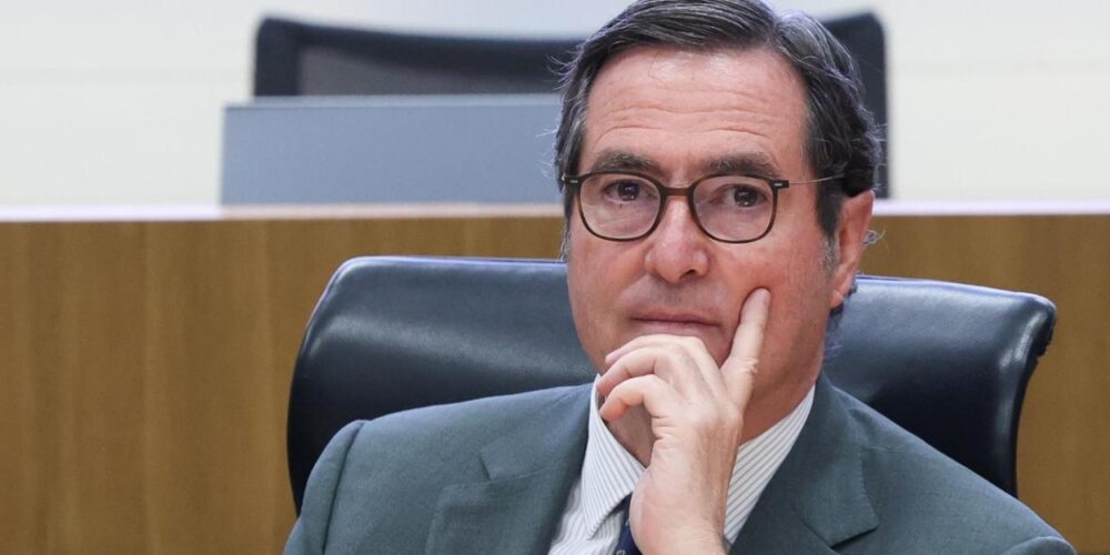 Antonio Garamendi, presidente de la CEOE. Foto: EP.