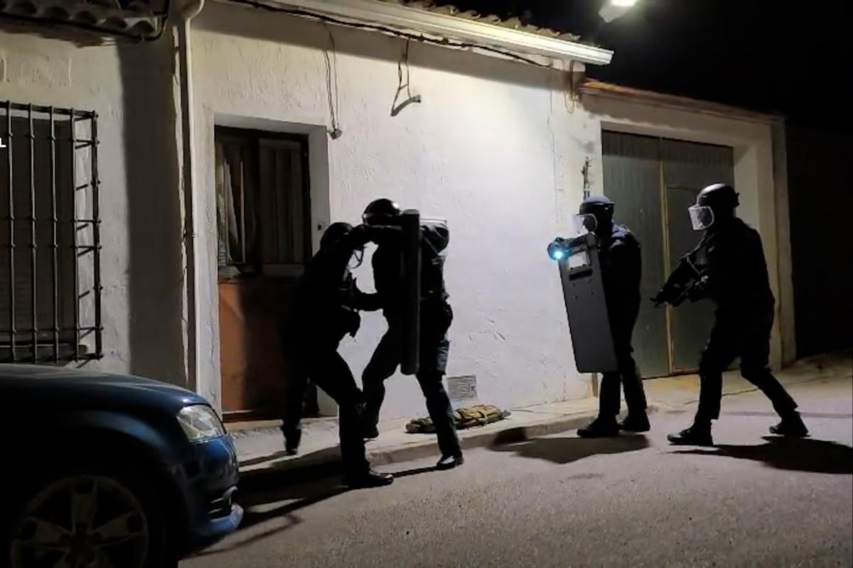 Operación de la Guardia Civil en San Clemente (Cuenca)