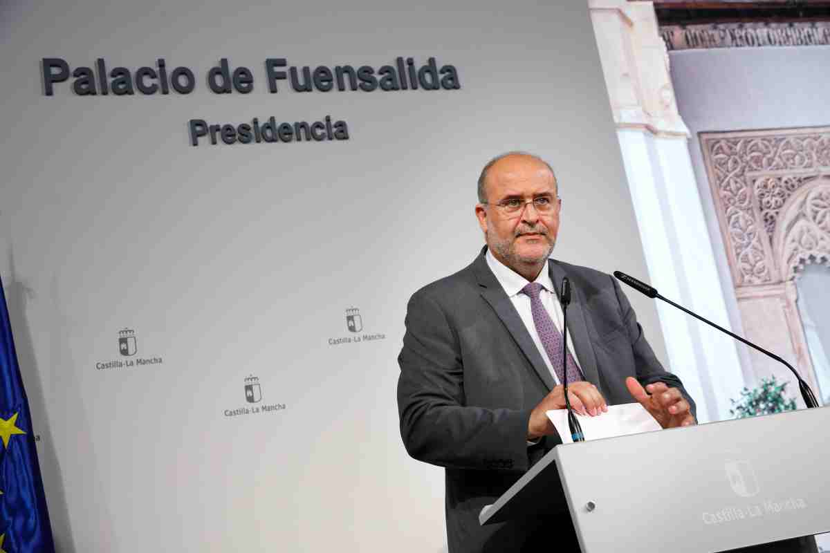 El vicepresidente primero de Castilla-La Mancha, José Luis Martínez Guijarro.