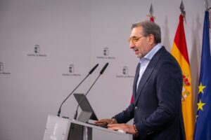 El consejero de Sanidad de Castilla-La Mancha, Jesús Fernández Sanz