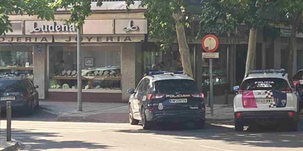 Robo en la joyería Ludeña, en Toledo.