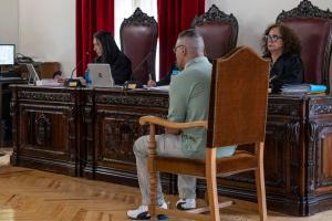 El acusado por el doble crimen de Escalona. Foto: EFE/Ángeles Visdómine.