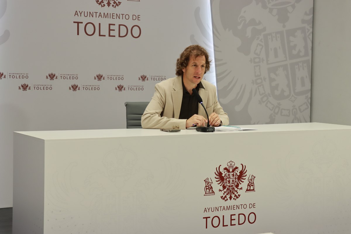 Rubén Lozano, durante la rueda de prensa.