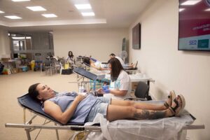 Donar sangre: una forma de ayudar. Foto: Rebeca Arango.