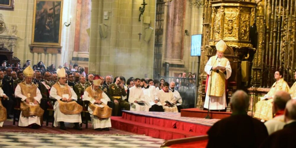 Eucaristía por el Corpus de Toledo. Imagen: Rebeca Arango.