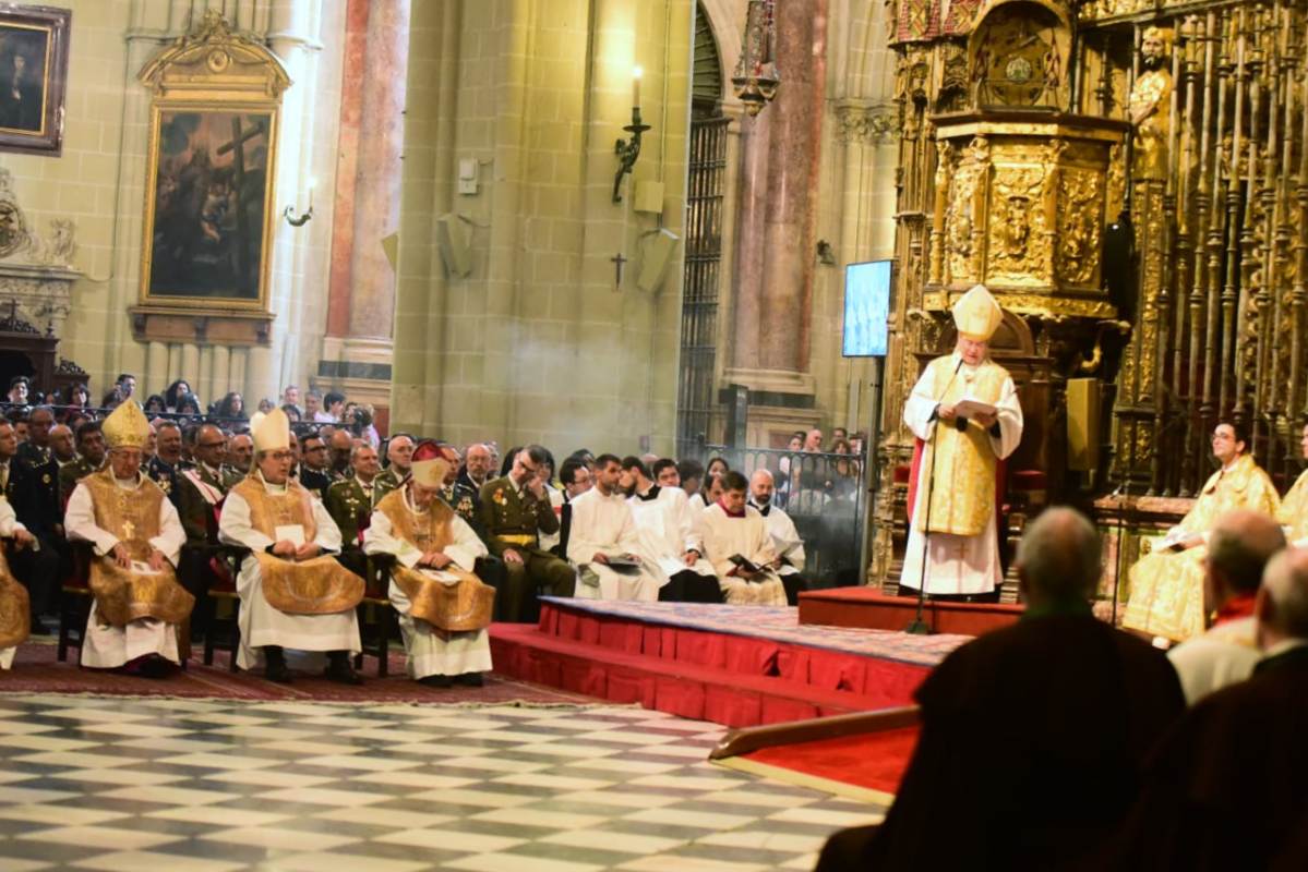 Eucaristía por el Corpus de Toledo. Imagen: Rebeca Arango.