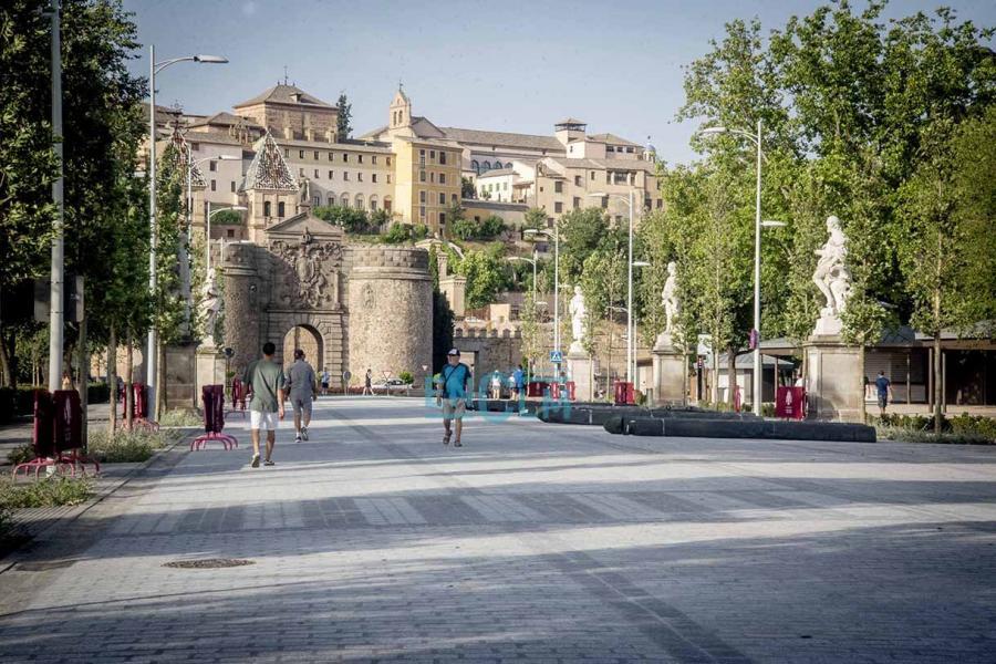 Toledo | Habrá buses gratis este martes y cortan al tráfico el Paseo Imperial de la Vega durante 23 días