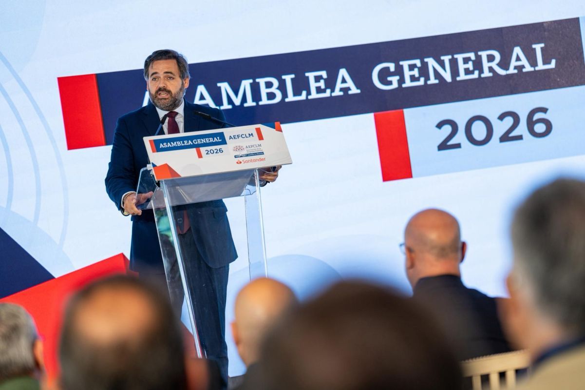 Paco Núñez, en la asamblea general de la Asociación de la Empresa Familiar de Castilla-La Mancha.