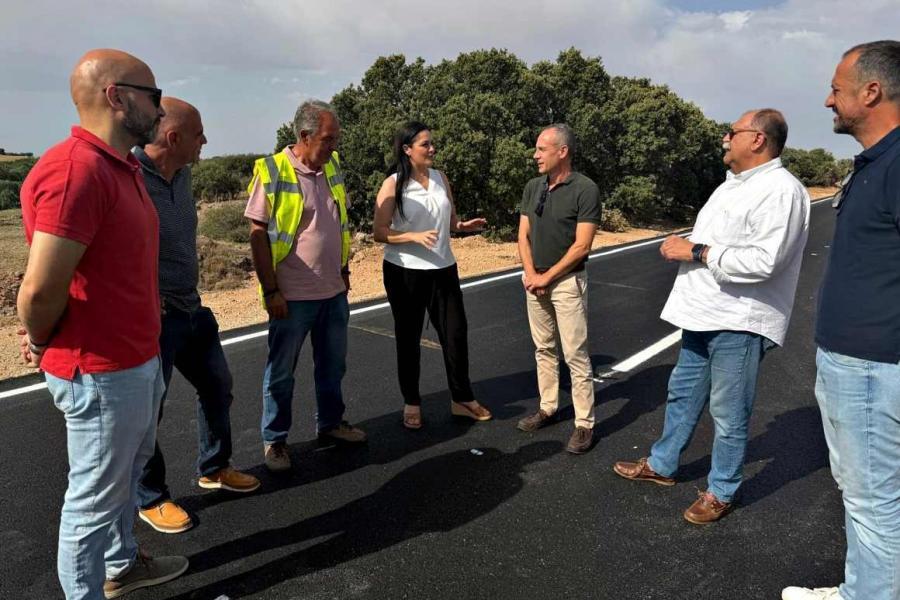 Reabre al tráfico el tramo de la TO-2899 entre Quintanar de la Orden (Toledo) y el límite provincial con Cuenca