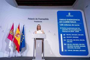 La consejera portavoz del Gobierno de Castilla-La Mancha, Esther Padilla.