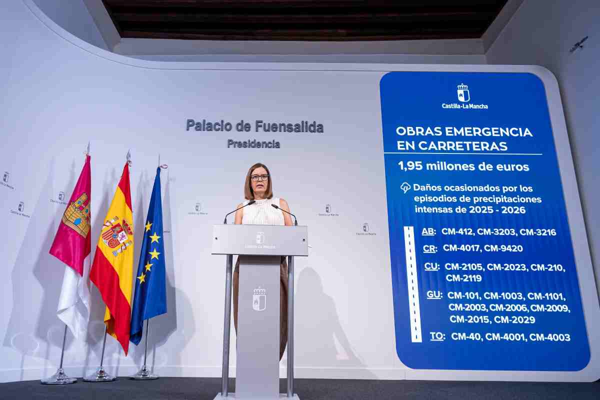 La consejera portavoz del Gobierno de Castilla-La Mancha, Esther Padilla.