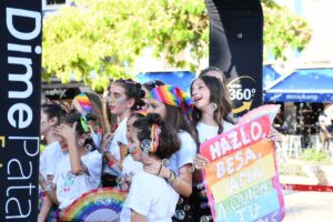 "Paseo con Orgullo’ organizado por el Gobierno regional por el Día del Orgullo LGTBI en Valdepeñas.