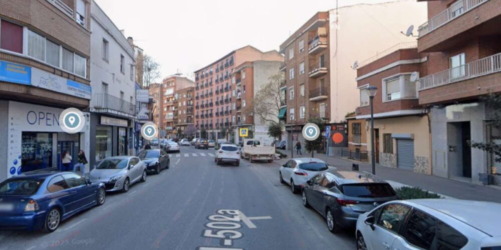 Calle Portiña de San Miguel, en Talavera