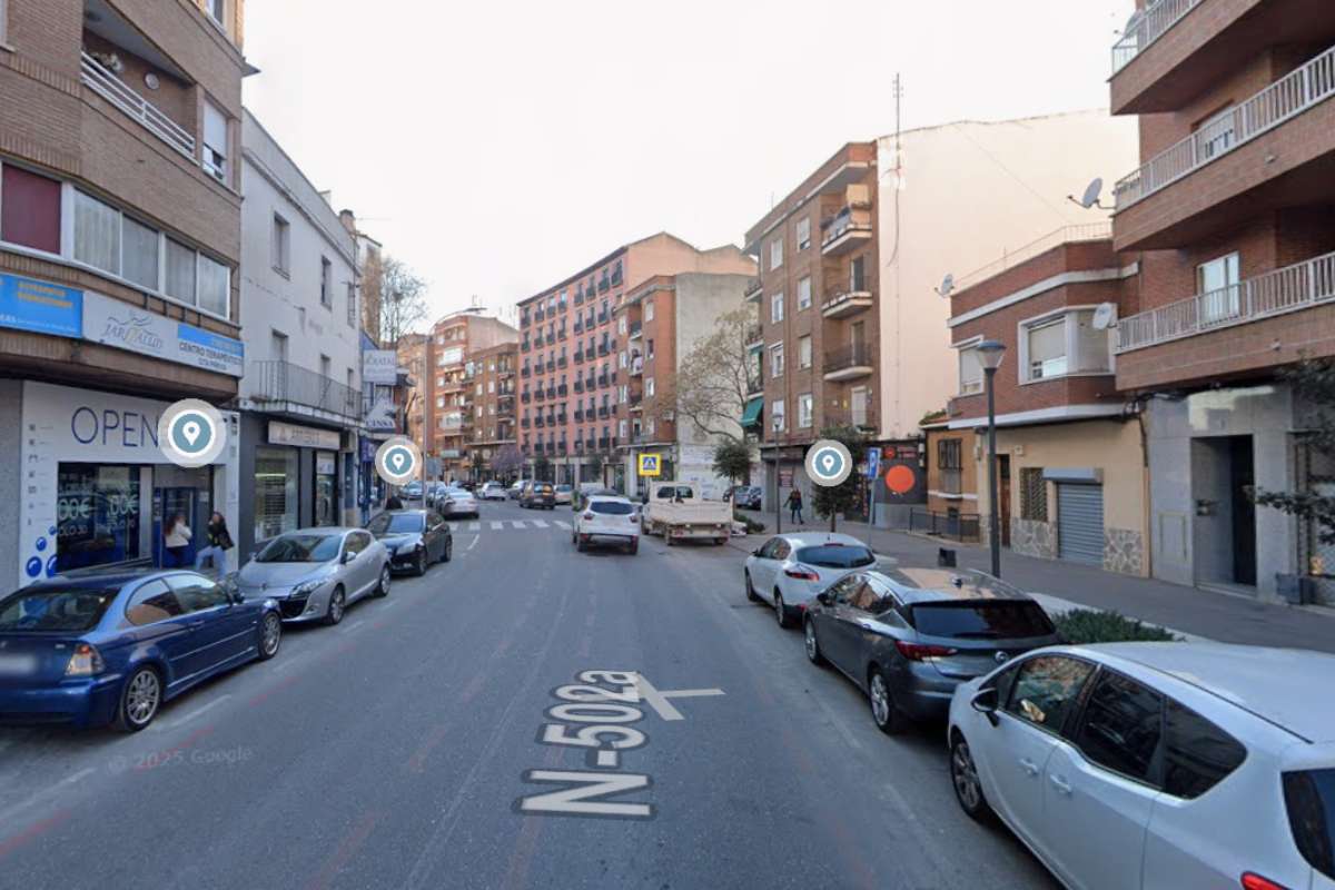 Calle Portiña de San Miguel, en Talavera