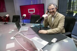 Óscar García Prieto, director de Radio Castilla-La Mancha y de Comunicación Corporativa en CMM. Foto: Rebeca Arango.