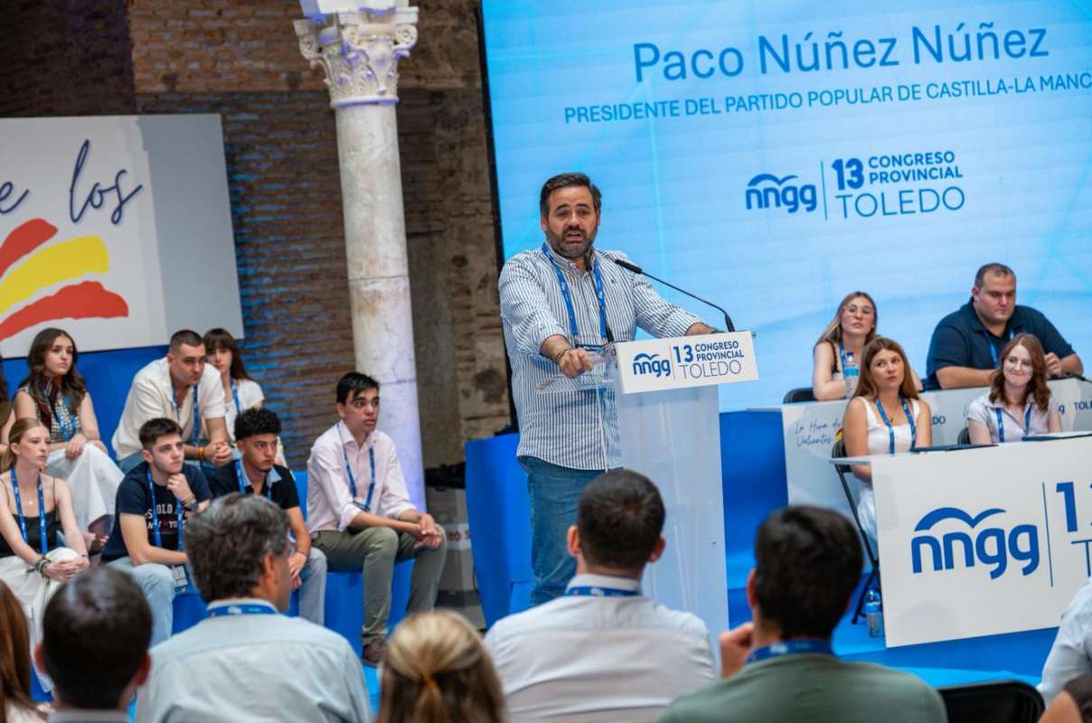 El presidente regional del PP, Paco Núñez.
