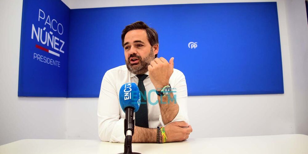 Paco Núñez, presidente del Partido Popular de Castilla-La Mancha. Foto: Rebeca Arango,