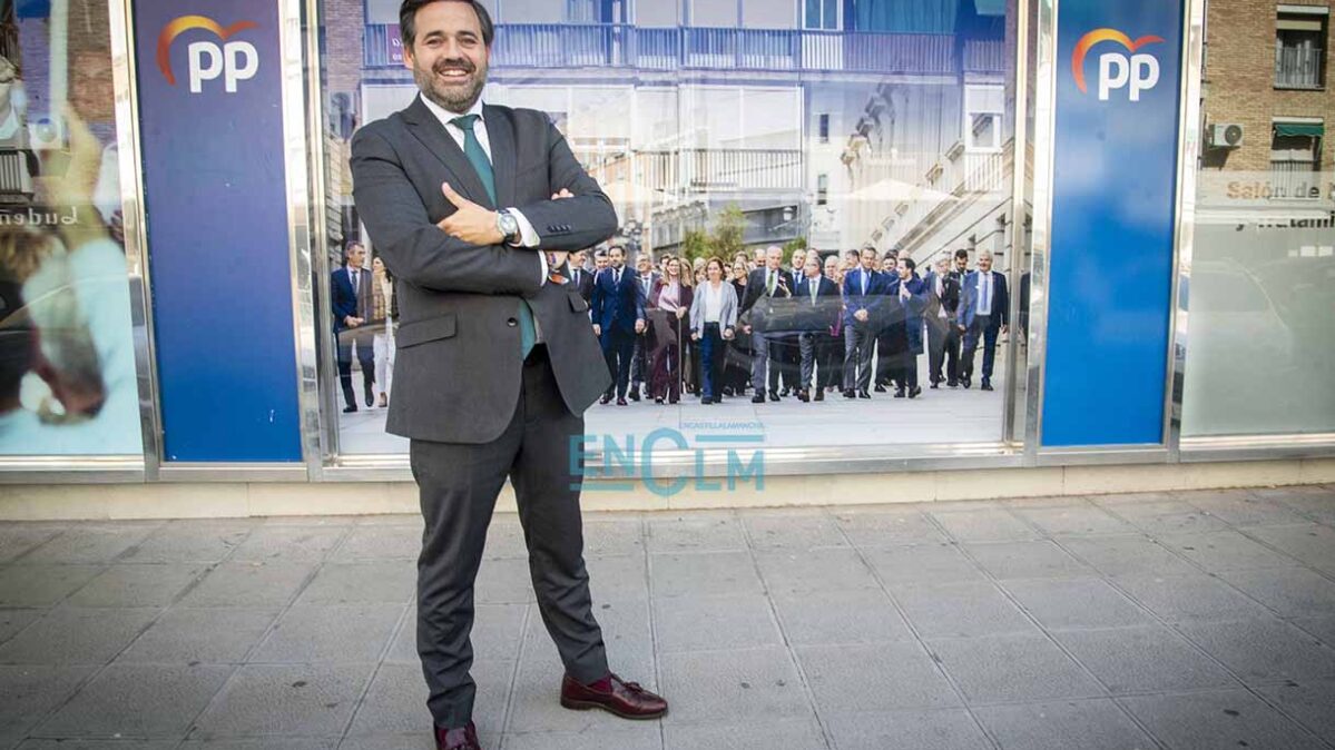 Paco Núñez, presidente del Partido Popular de Castilla-La Mancha. Foto: Rebeca Arango,