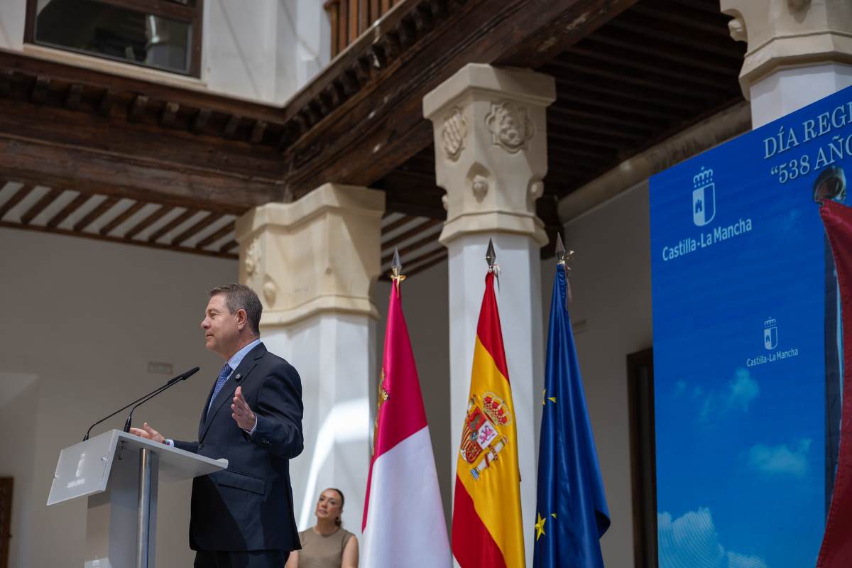 El presidente de Castilla-La Mancha, Emiliano García-Page