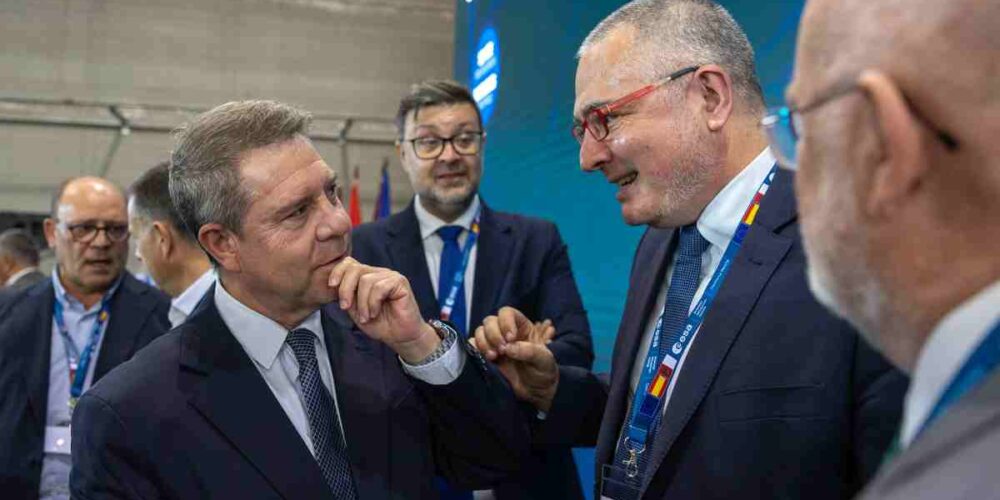 Presentación del Programa ESA BIC Castilla-La Mancha, en el hangar de Airbus del Parque Científico y Tecnológico de Castilla-La Mancha (PTCLM).