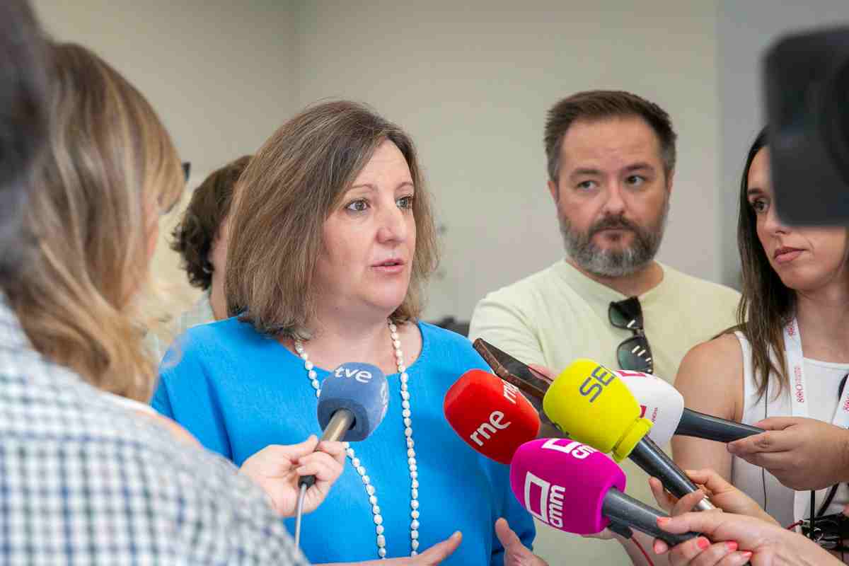 La consejera de Economía, Empresas y Empleo, Patricia Franco.
