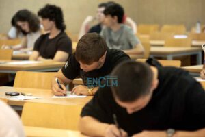 Imagen del comienzo de la PAU en el campus de la UCLM, en Toledo. Foto: Rebeca Arango.