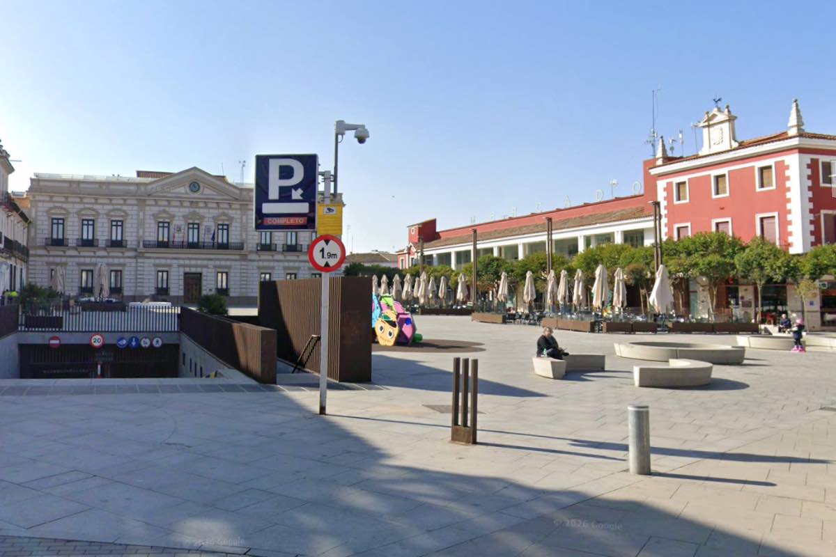 Foto de la plaza de España de Alcázar de San Juan (Ciudad Real)
