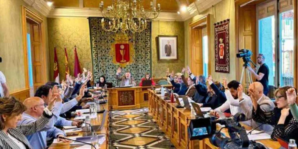 Pleno del Ayuntamiento de Cuenca.