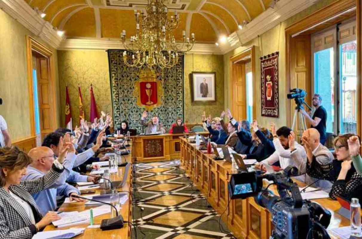 Pleno del Ayuntamiento de Cuenca.