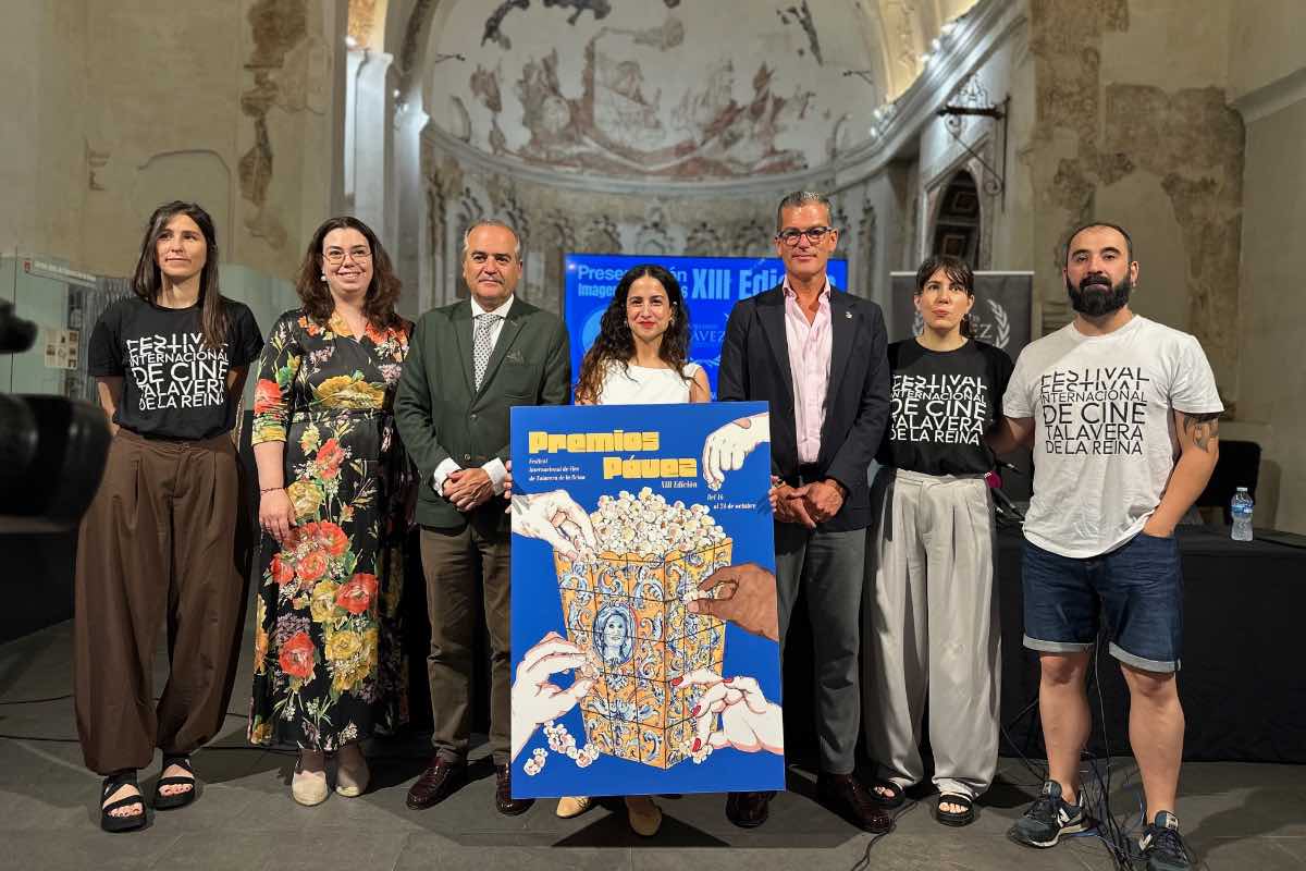 Rueda de prensa de la organización de los premios Pávez, en Talavera