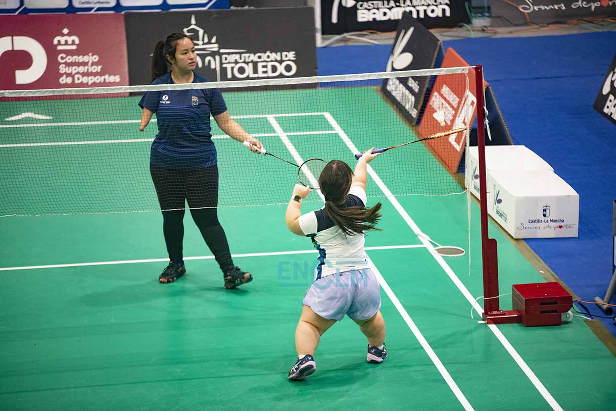 Deportistas internacionales disputando un torneo en el pabellón Rafael del Pino, que acoge el centro de tecnificación deportiva. Foto: Rebeca Arango.