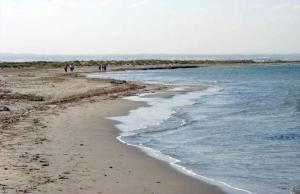 Playa Punta de Algas, en San Pedro del Pinatar.