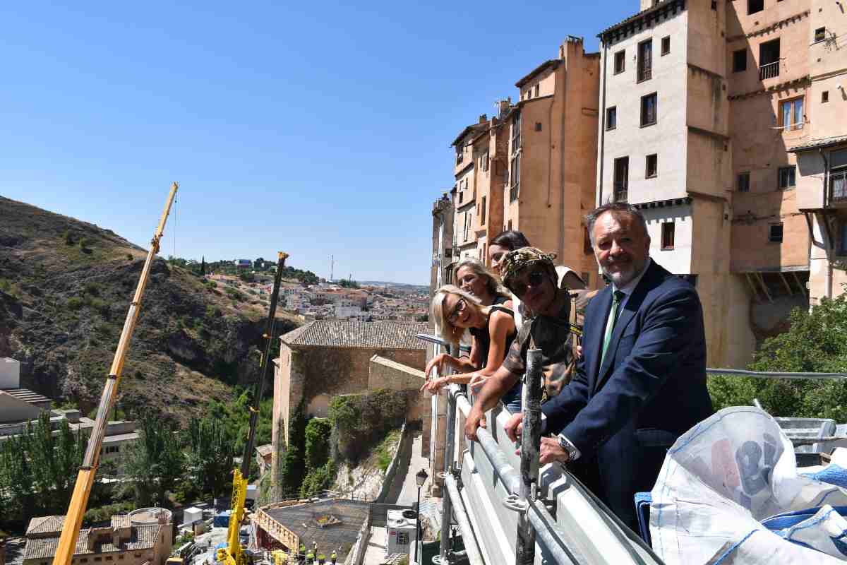 Obras en los remontes de Cuenca.