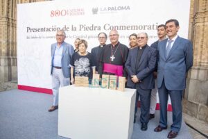 Presentación de la réplica en el átrio de la Puerta de Reyes de la Catedral de Toledo. Imagen: Rebeca Arango.